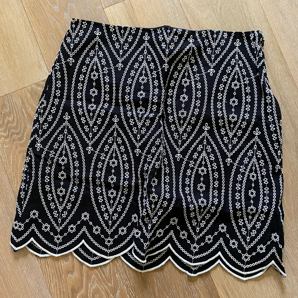 Black & White Loft Skirt
